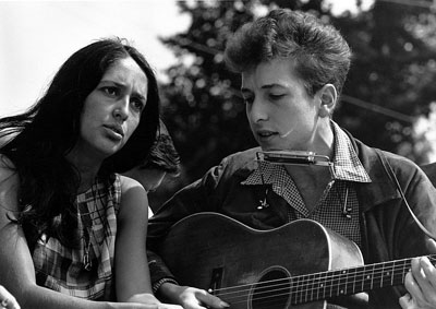 Dylan med joan baez