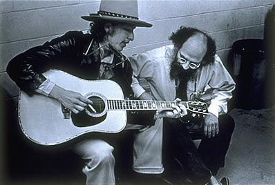 bob dylan och Allen Ginsberg